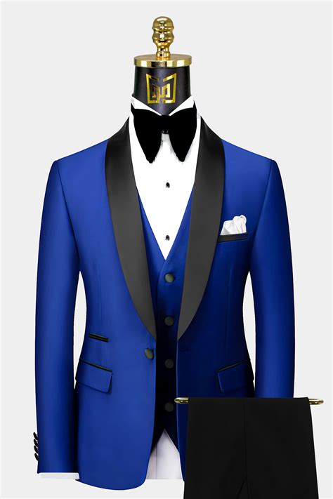 royal blue tuxedo